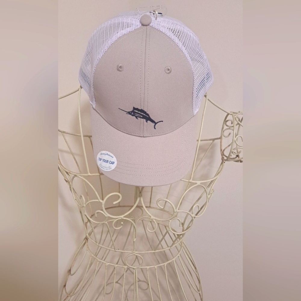 NWT! Tommy Bahama Summer Coastal Marlin Fishing Boating Outdoor Beach Hat.